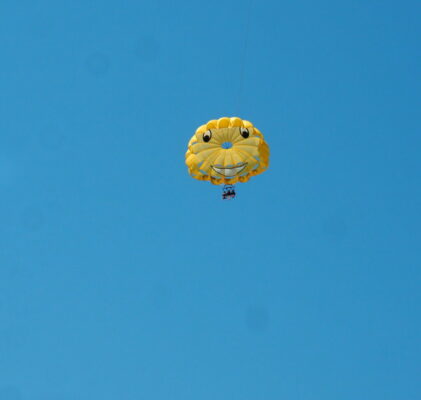 Parasailing at North Beach Watersports in Corolla NC OBX