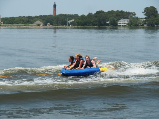 Tubing at North Beach Watersports