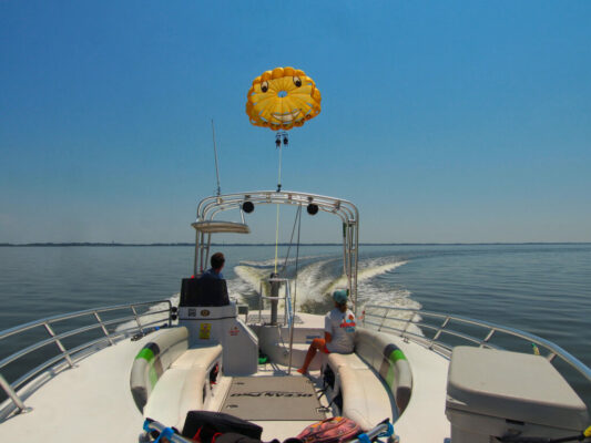 Parasailing in Corolla NC OBX