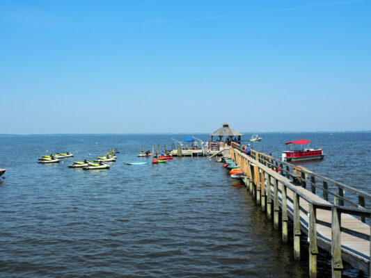 North Beach Watersports Corolla NC OBX Dock